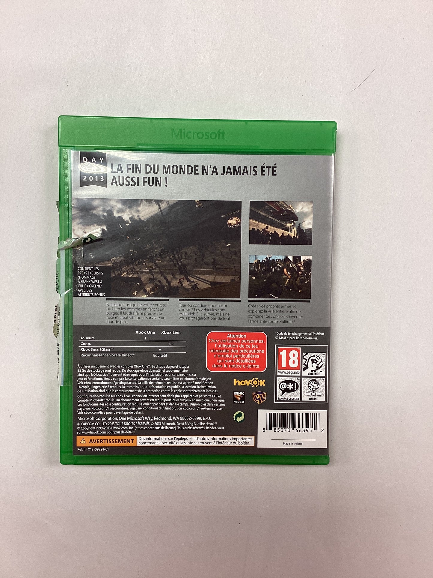 XBOX ONE Dead Rising 3 - Day one Edition