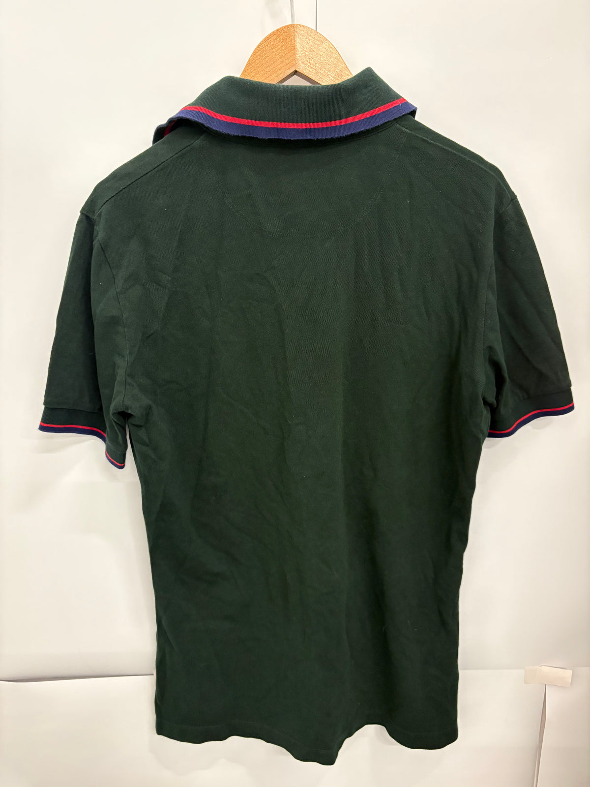 Vivienne Westwood Mens Dark Green Cotton Polo Shirt Size L