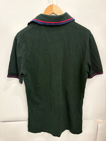 Vivienne Westwood Mens Dark Green Cotton Polo Shirt Size L