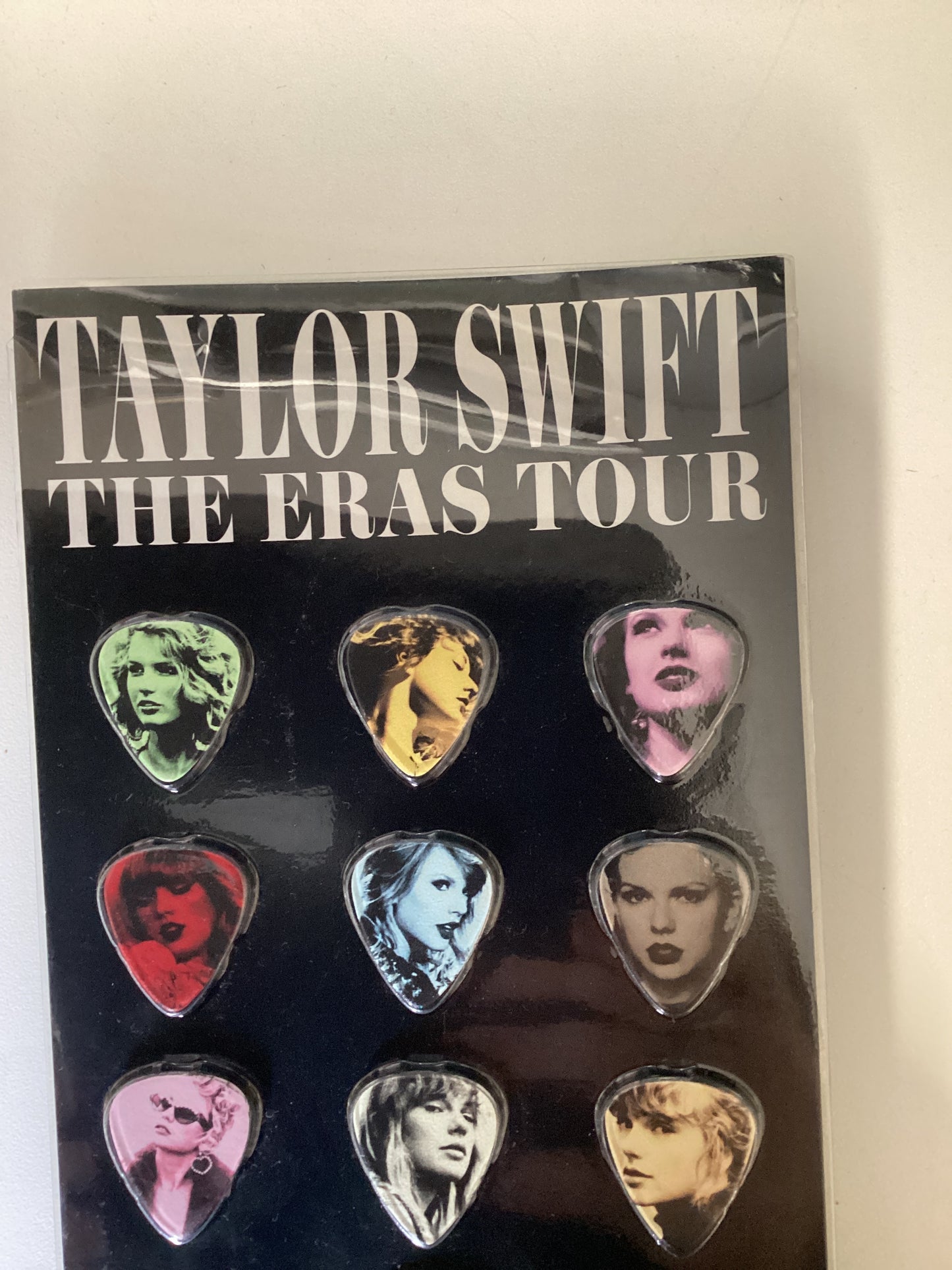 Taylor Swift The Eras tour- Guitar Picks full set of 10