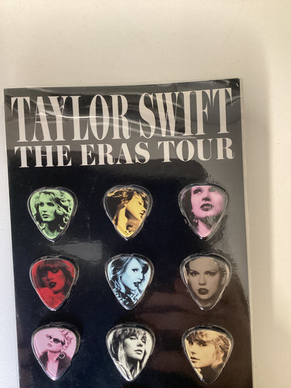 Taylor Swift The Eras tour- Guitar Picks full set of 10