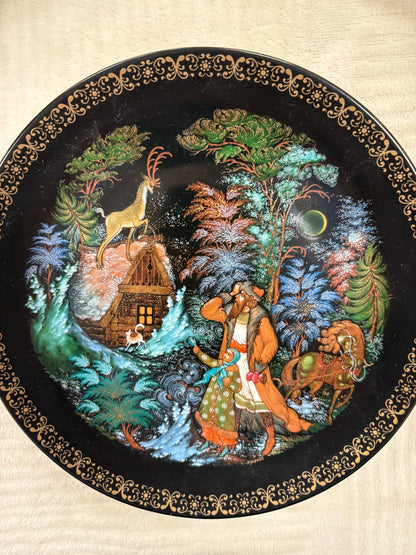 10x Vintage Tianex Russian Legends Collector Plates