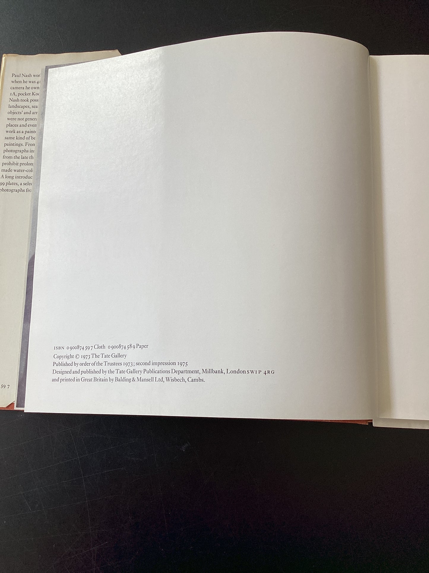 Paul Nash’s Photographs Document and Image by Andrew Causey