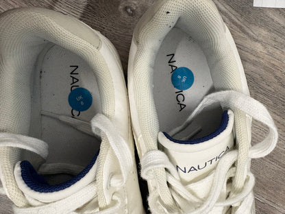 Nautica Stafford Mens White Trainers Size 8