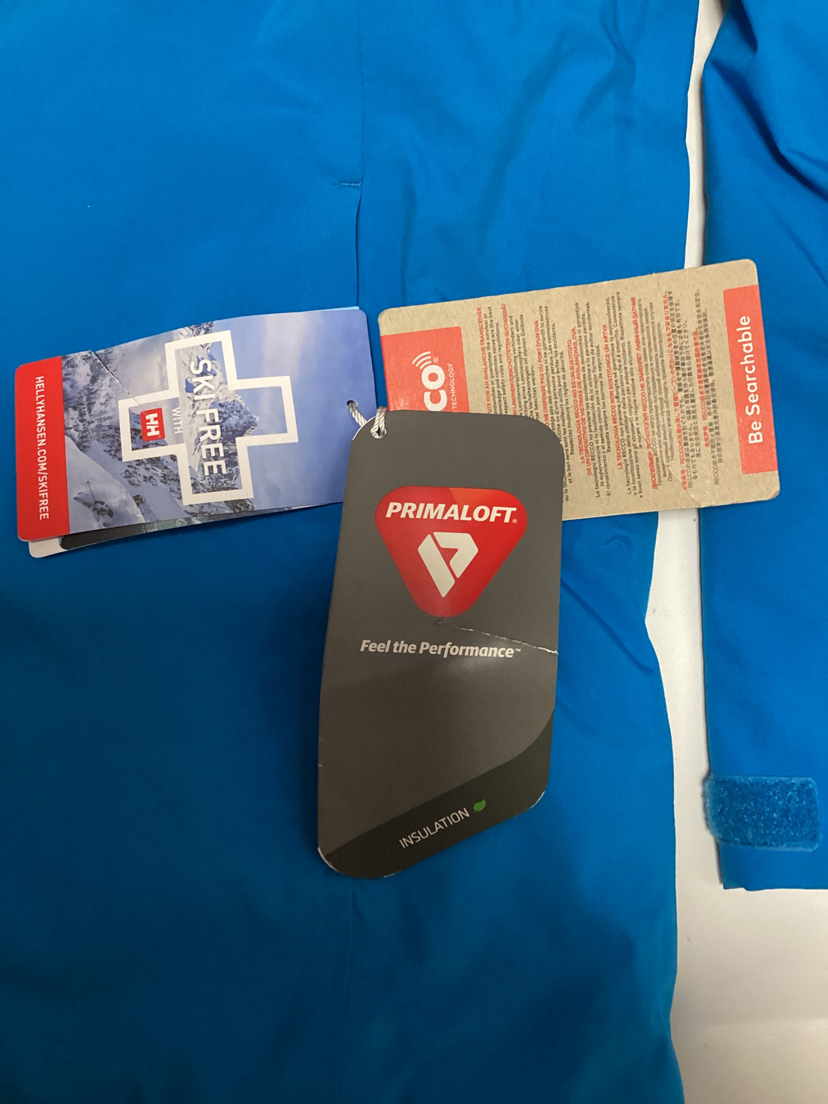 Helly Hanson Blue Ski Jacket - Large