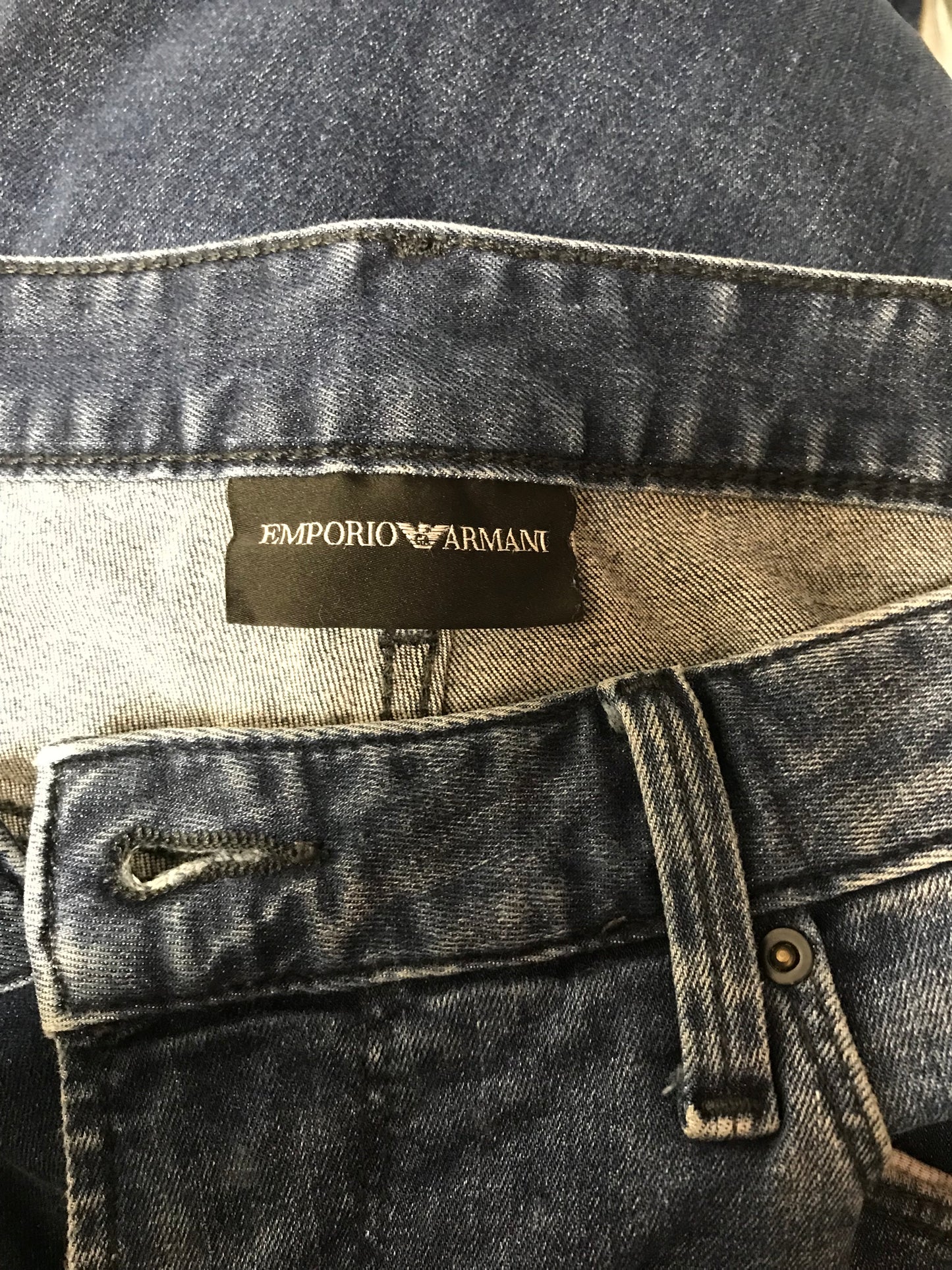 Emporio Armani Dark Blue Jeans 32Waist 32Leg