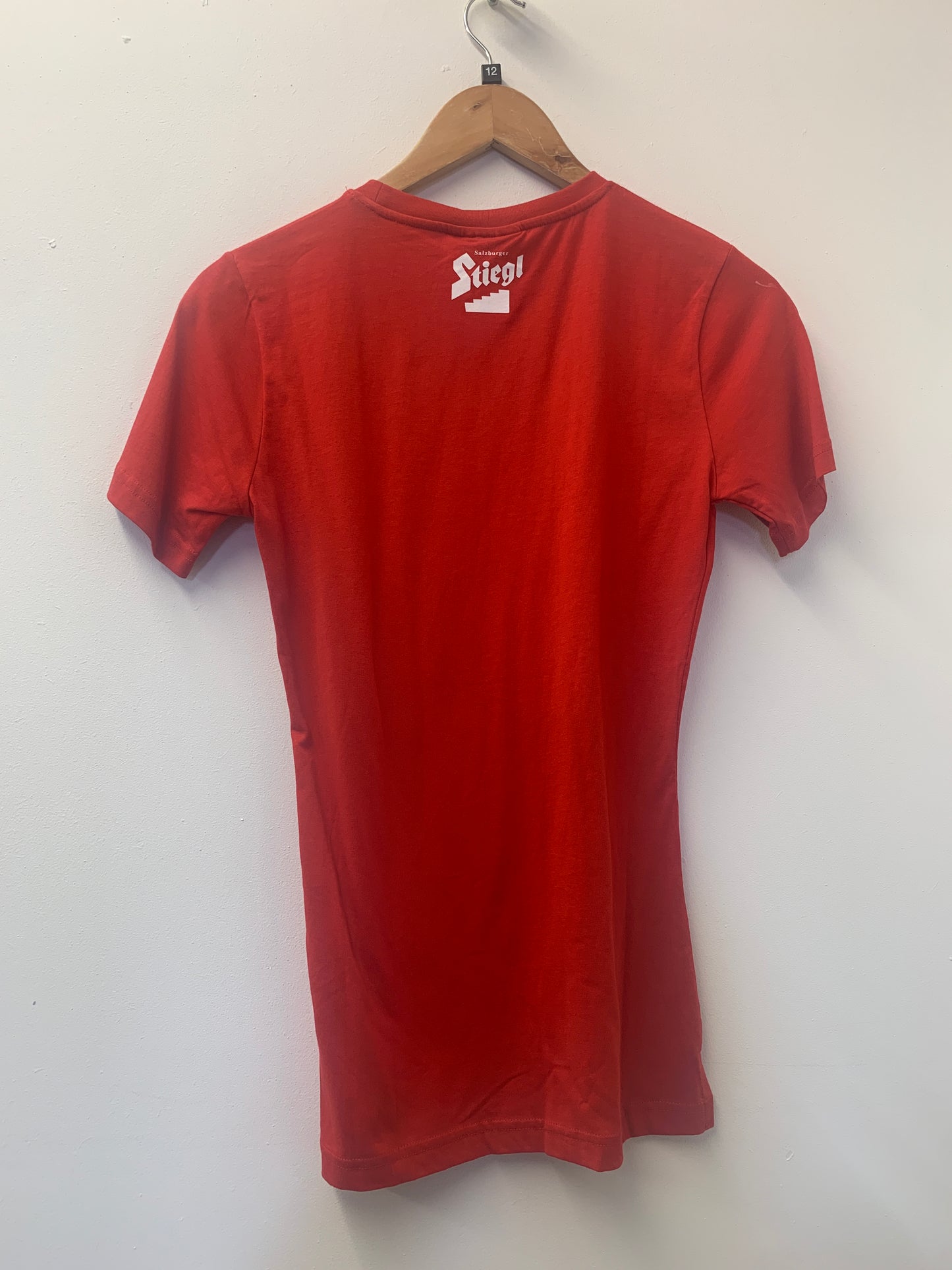 BNWT Salzburger Stiegl Beer T-Shirt in Red