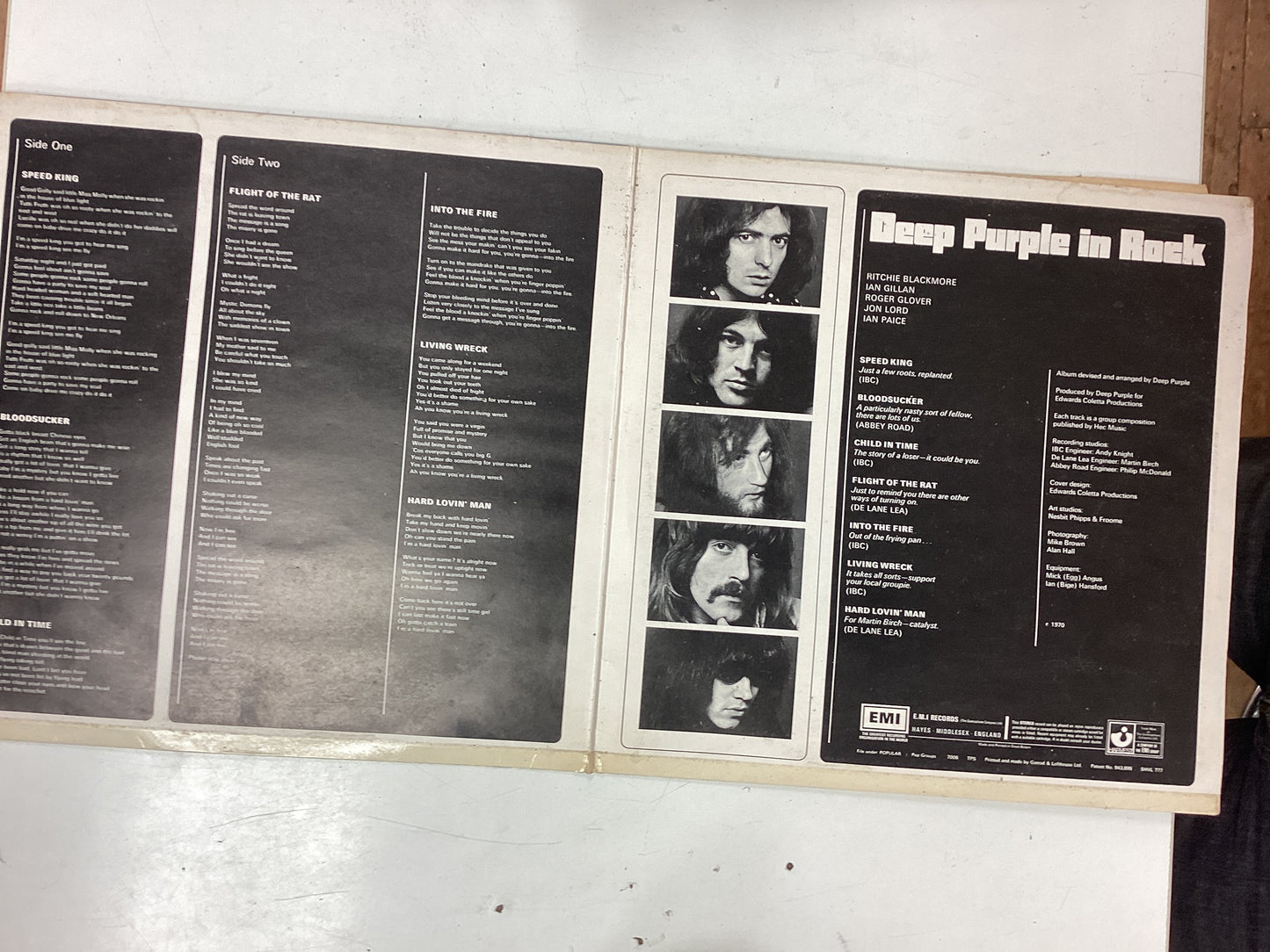 Deep Purple In Rock- Vinyl