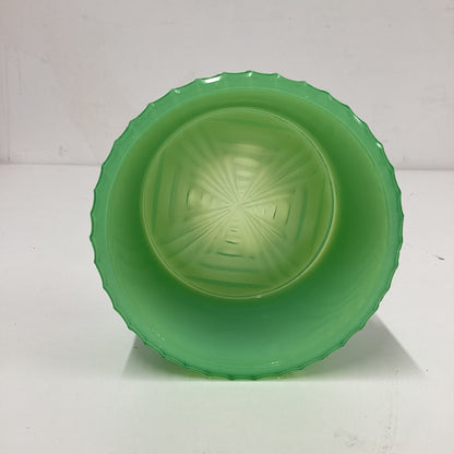 Vintage Milk Glass Preserve Pot