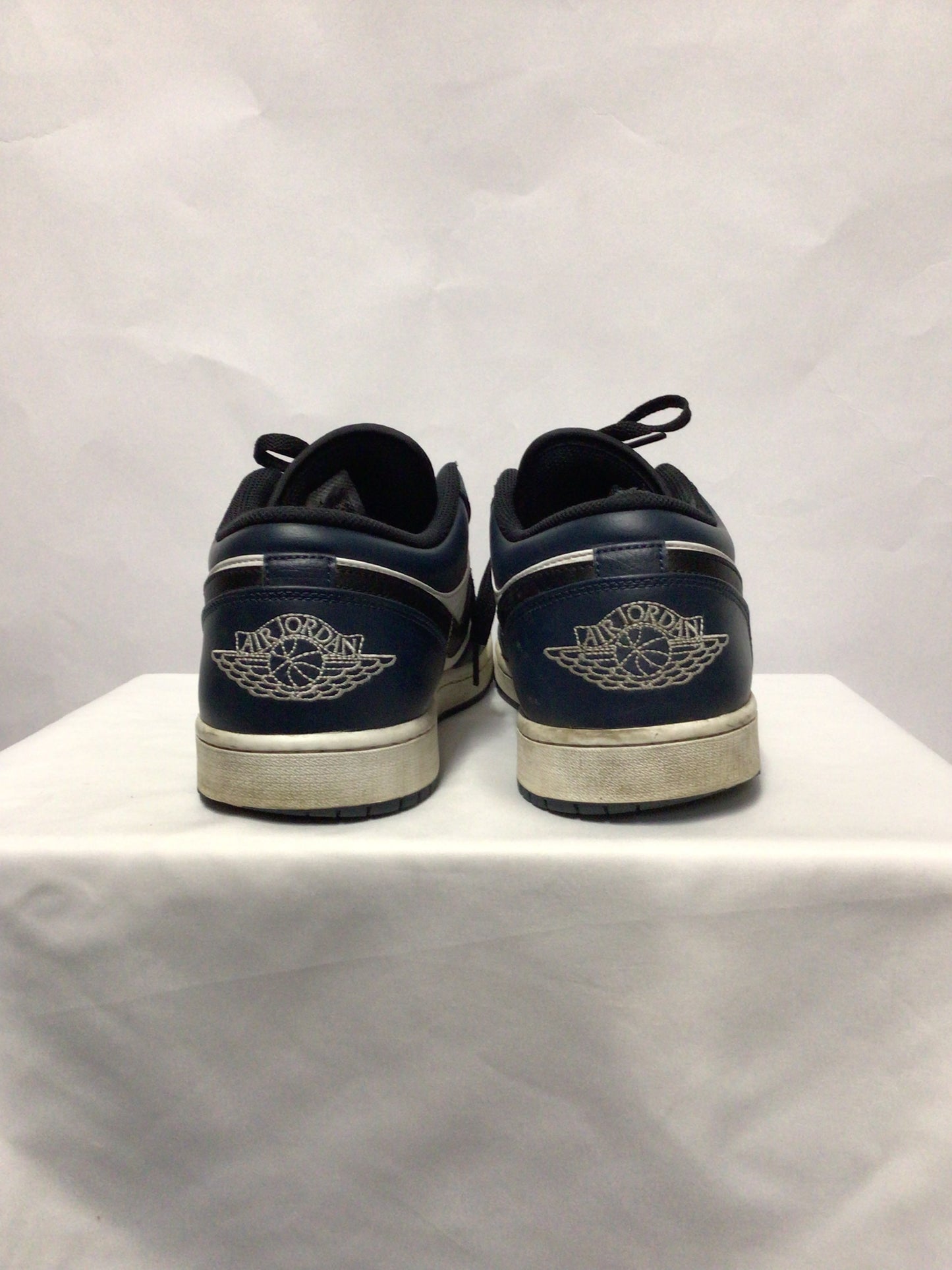 Nike Air Jordan 1 Navy Low Trainers 14