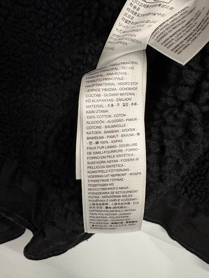 Levi's Mens Black Sherpa Trucker Jacket Size M