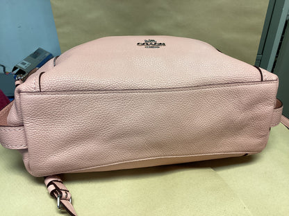 Coach 57124 Edie 28 Dusty Rose Leather Women's Shoulder Crossbody Bag