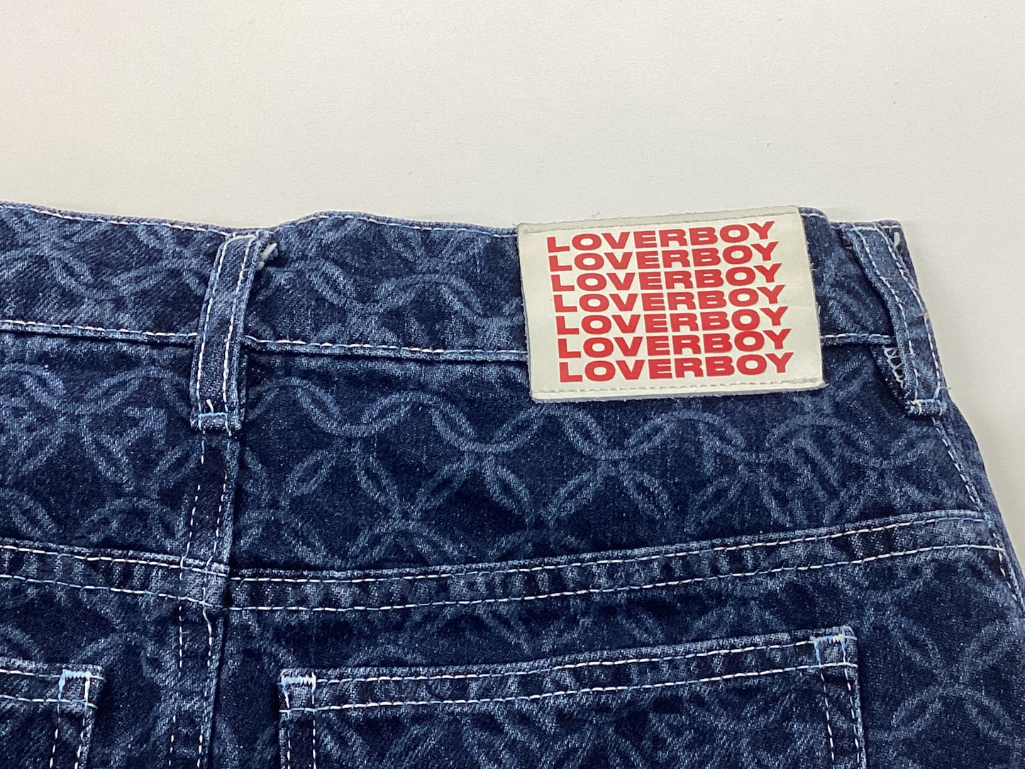 Charles Jeffrey LOVERBOY Denim Skirt Size Medium