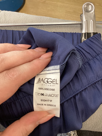Aggel Knitwear, Blue, Wide Leg Trouser, Size XL, BNWT, Brand New With Tags