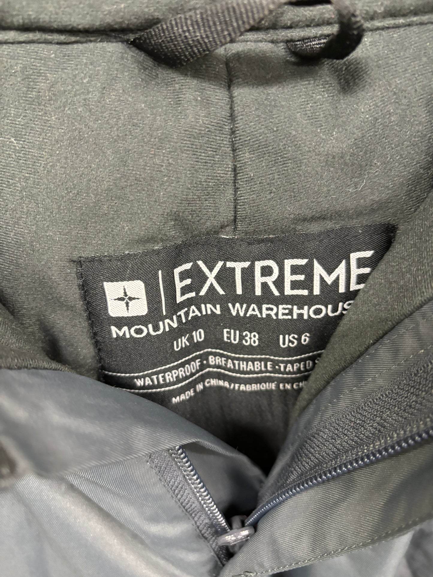 Mountain Warehouse Extreme Grey Waterproof Insulated Salopettes 10