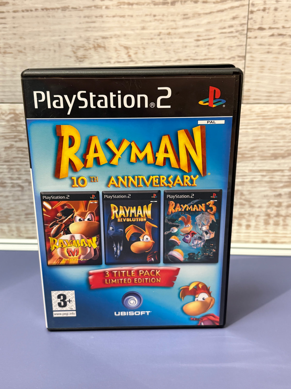Rayman 10th Anniversary 3 Title Pack PS2