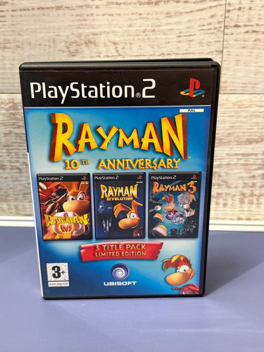 Rayman 10th Anniversary 3 Title Pack PS2