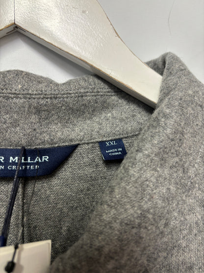 Peter Millar Grey Cashmere Shacket XXL BNWT