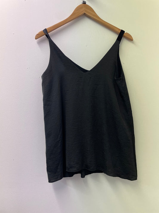 AllSaints Black Strappy Top Size Small