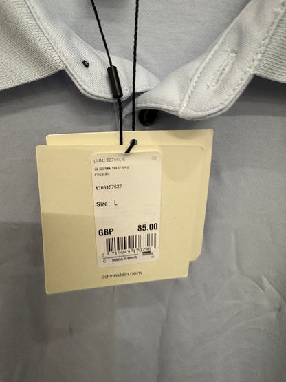 Calvin Klein Supima Cotton Mens Polo Shirt Size L - BNWT