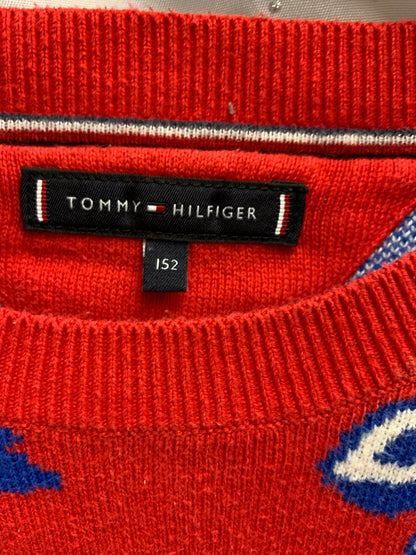 Children’s Tommy Hilfiger Red Game On Jumper 152cm/Age12/13