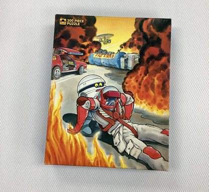 5 Vintage 1980s MASK Jigsaw Puzzles