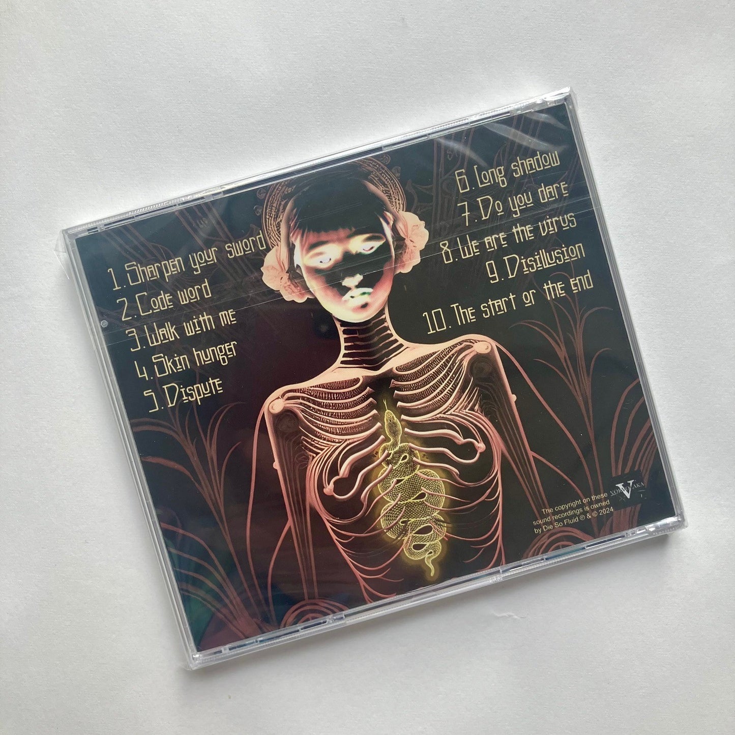 Die so Fluid - Skin Hunger CD album 2024 - New and sealed