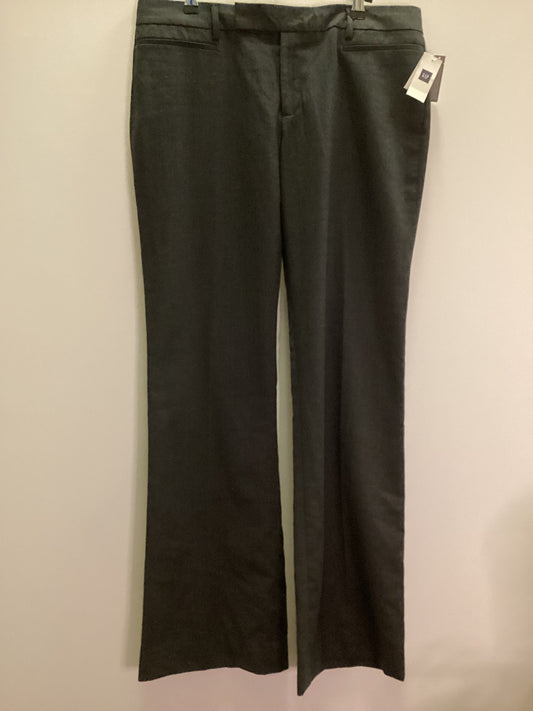 BNWT Gap Modern Boot Grey Trousers with Wool Size 14