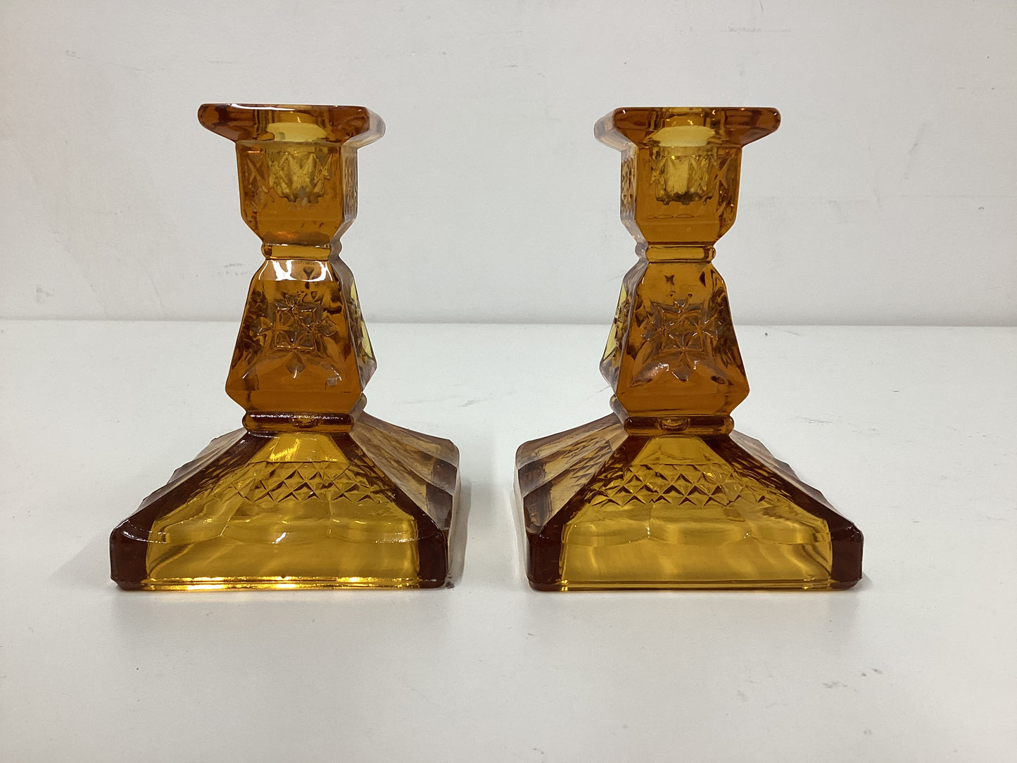 Amber Glass Set