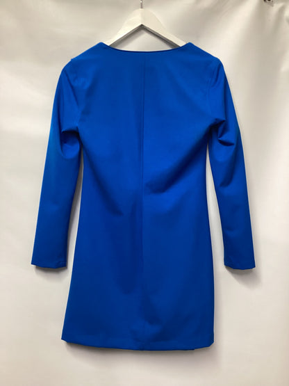 Tyler McGillivary Blue Mara Mini Dress Large