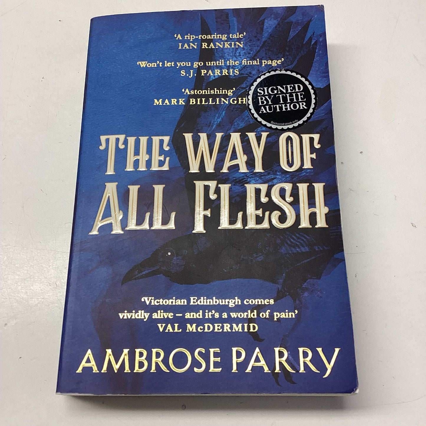 The Way of the Flesh by Ambrose Perry - Signed