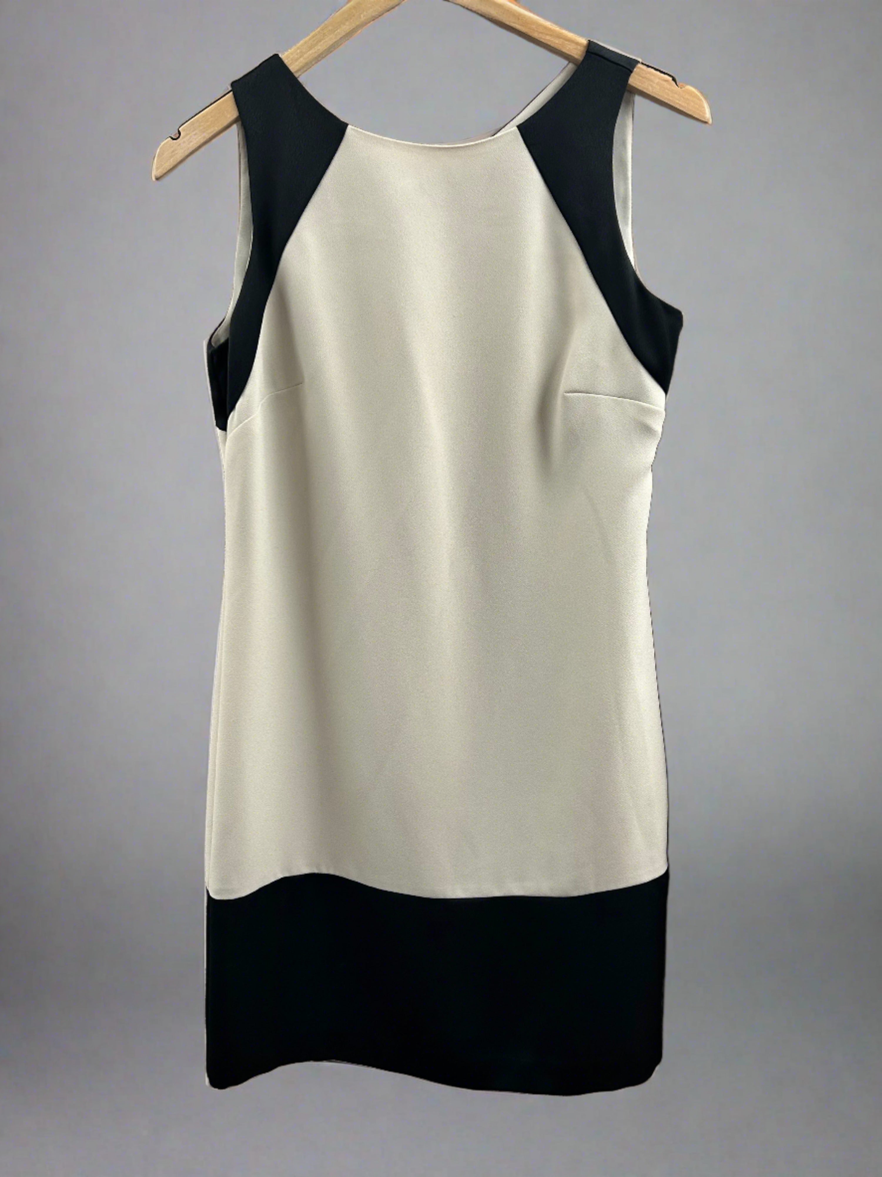 Coast Black and Cream Shift Dress Size 10 Shop for Shelter