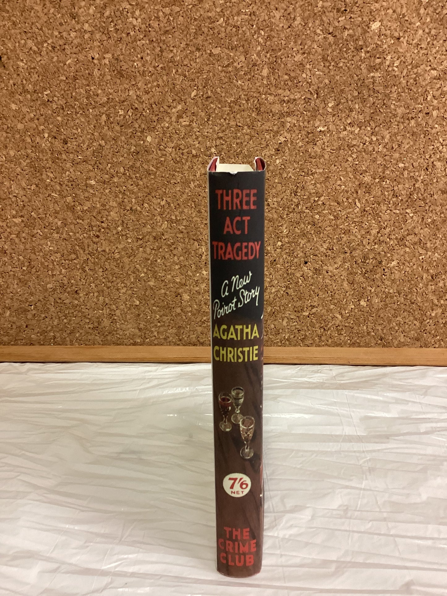 Agatha Christie - THE THREE ACT TRAGEDY - Hardback