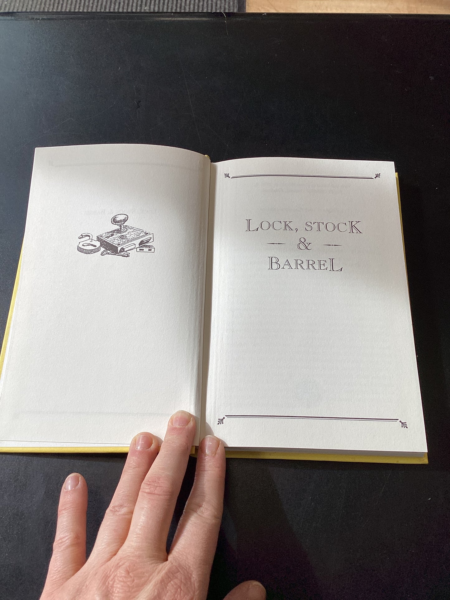 Lock Stock and Barrel.  Familiar sayings and their meanings