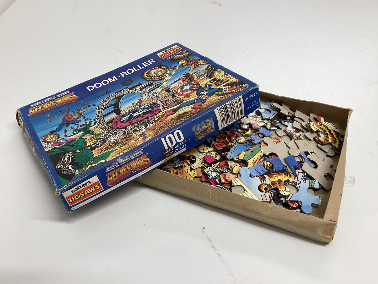 5 x Vintage Jigsaw Puzzles