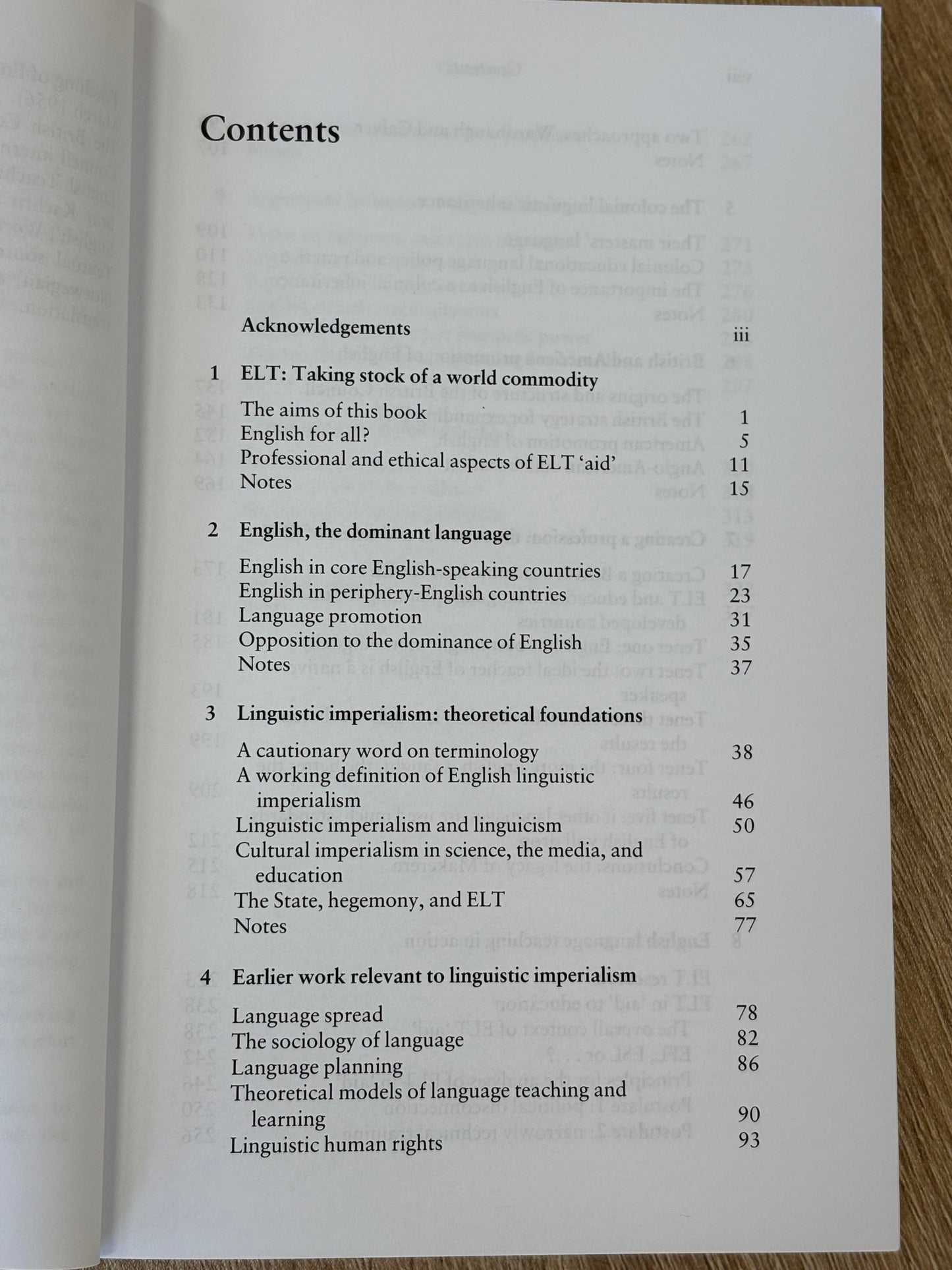 Linguistic Imperialism by Robert Phillipson