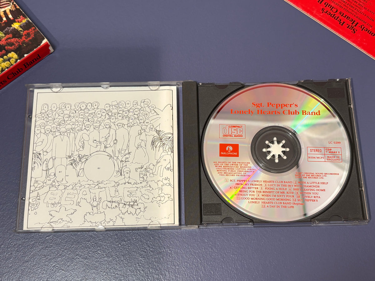 The Beatles - Sgt Pepper’s Lonely Hearts Club Band original CD