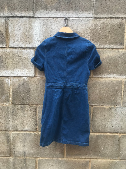 BNWT Size 10 Indigo Denim Dress by Tally Weijl