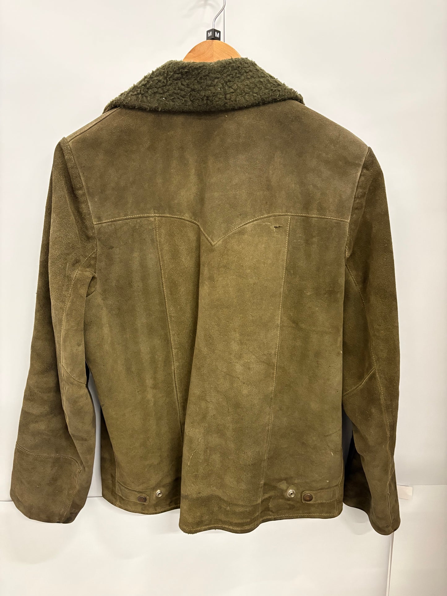 Vintage 1970s Pioneer Wear Men’s Suede Jacket - Tagged Size 38