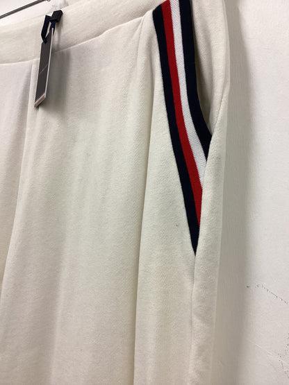 BNWT Tommy Hilfiger XL White Joggers Sweatpants Tracksuit Bottoms