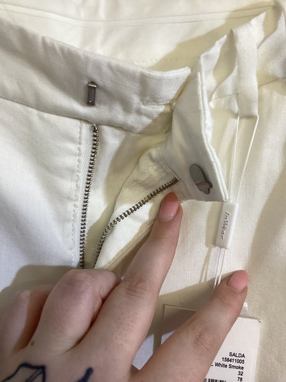 InWear, White Smoke, Trouser, Size 6, 53% Linen BNWT