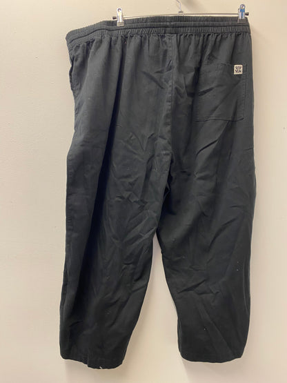 BNWT Lucy and Yak Chuck Trousers Organic Cotton Black 3XL