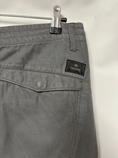 Maharishi Grey Cotton Chinos X-Large