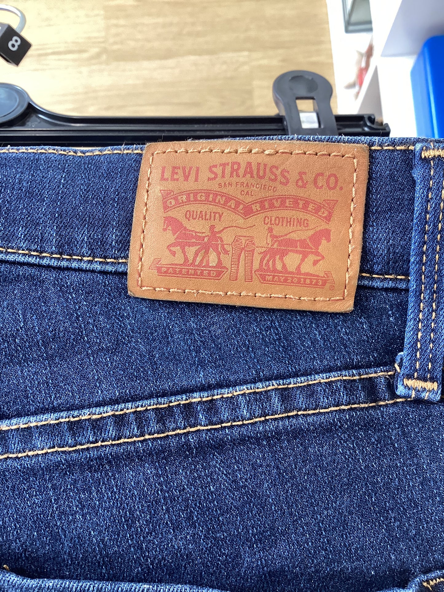 Levi, Dark Wash Denim Jeans, 311 Shaping Skinny, 27'', UK Size 8