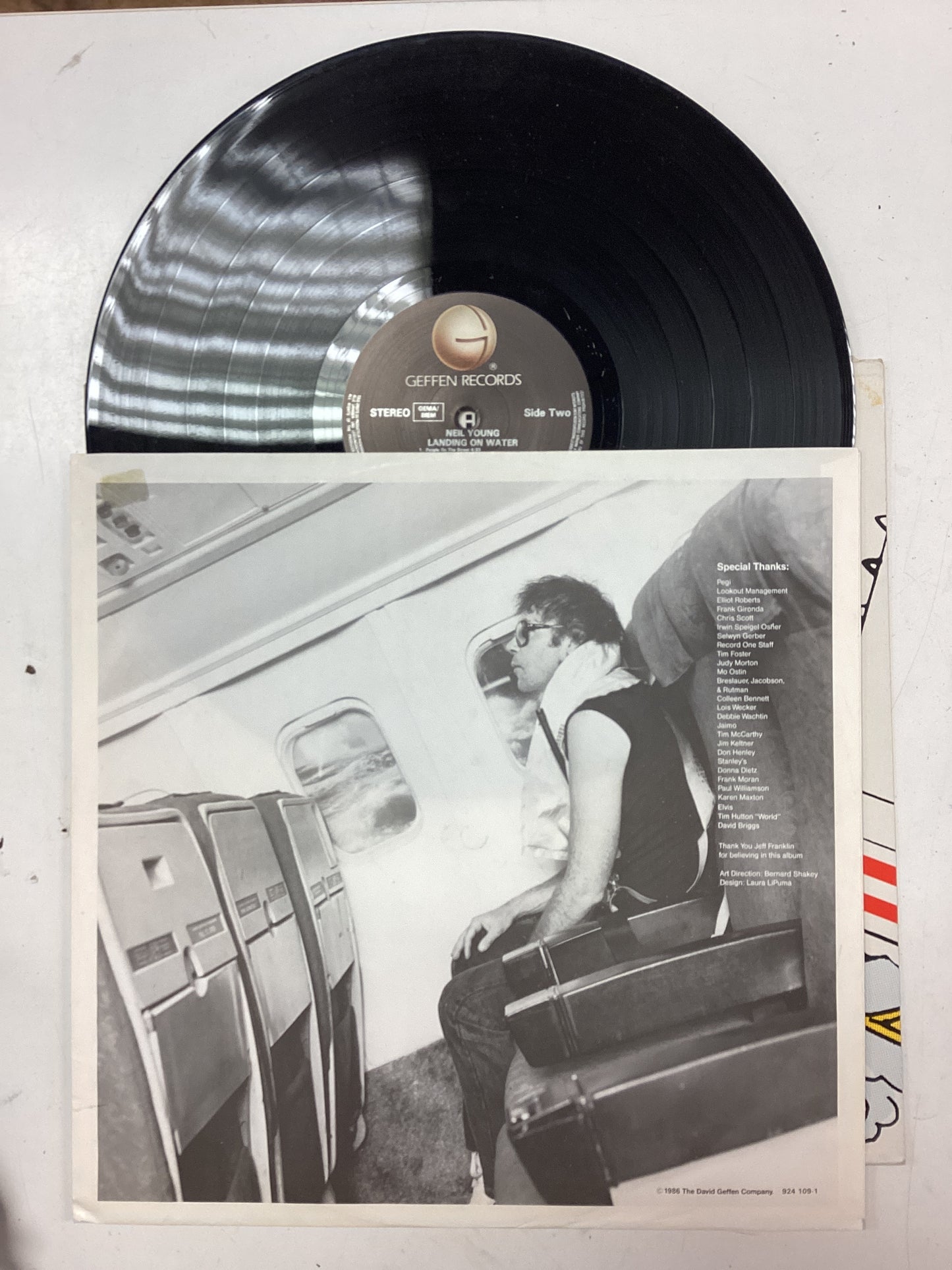 Neil Young- Landing On Water Vinyl