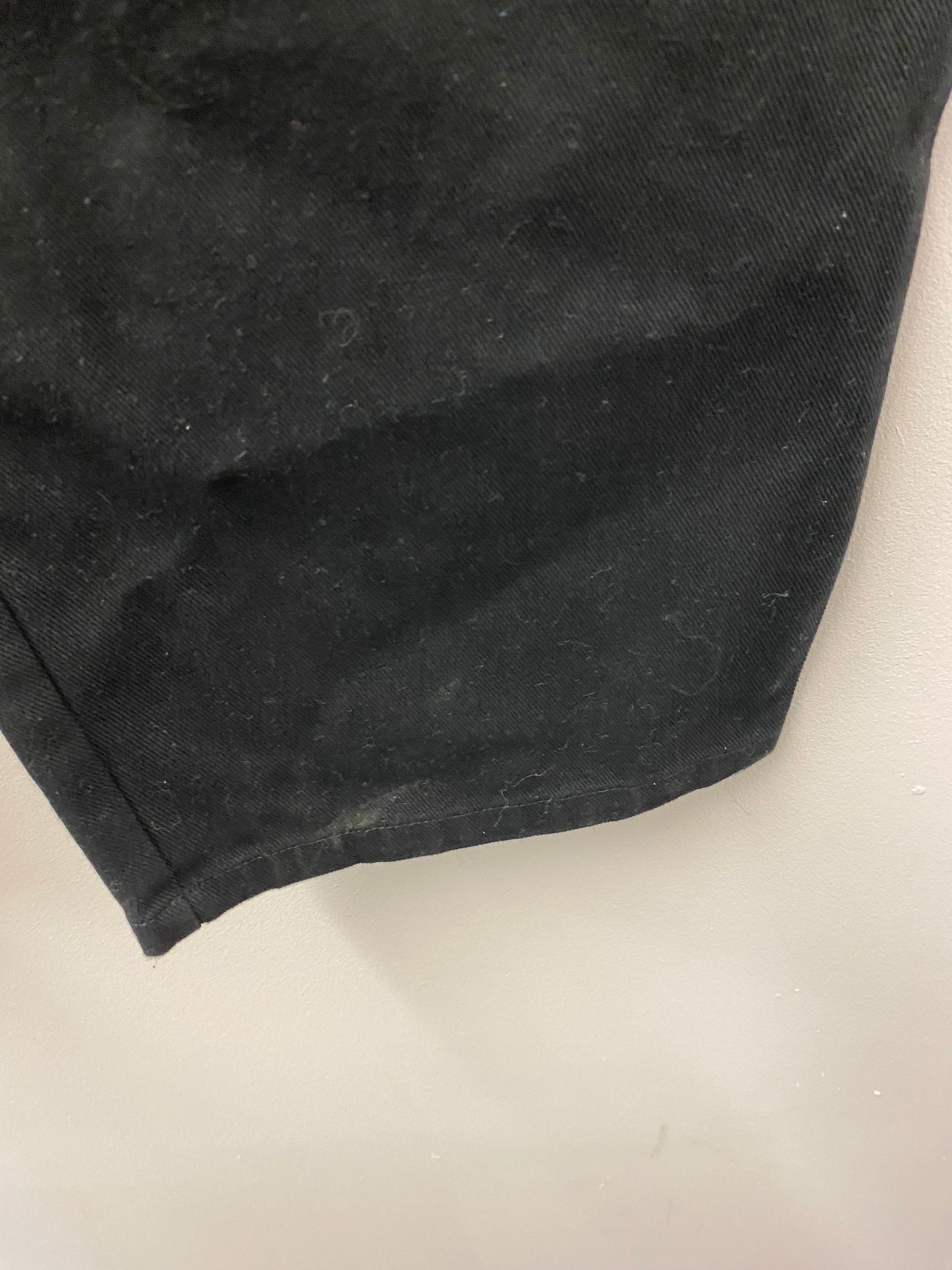 BNWT Lucy and Yak Cole Baggy Wide Leg Denim Jeans Black Size 46R