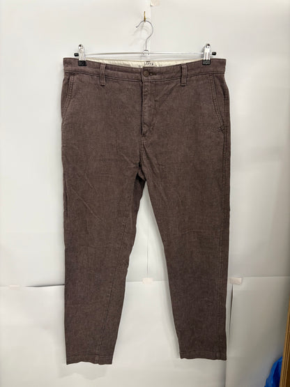 Levi's Brown XX Chino Standard Taper Mens Trousers Size 34/34