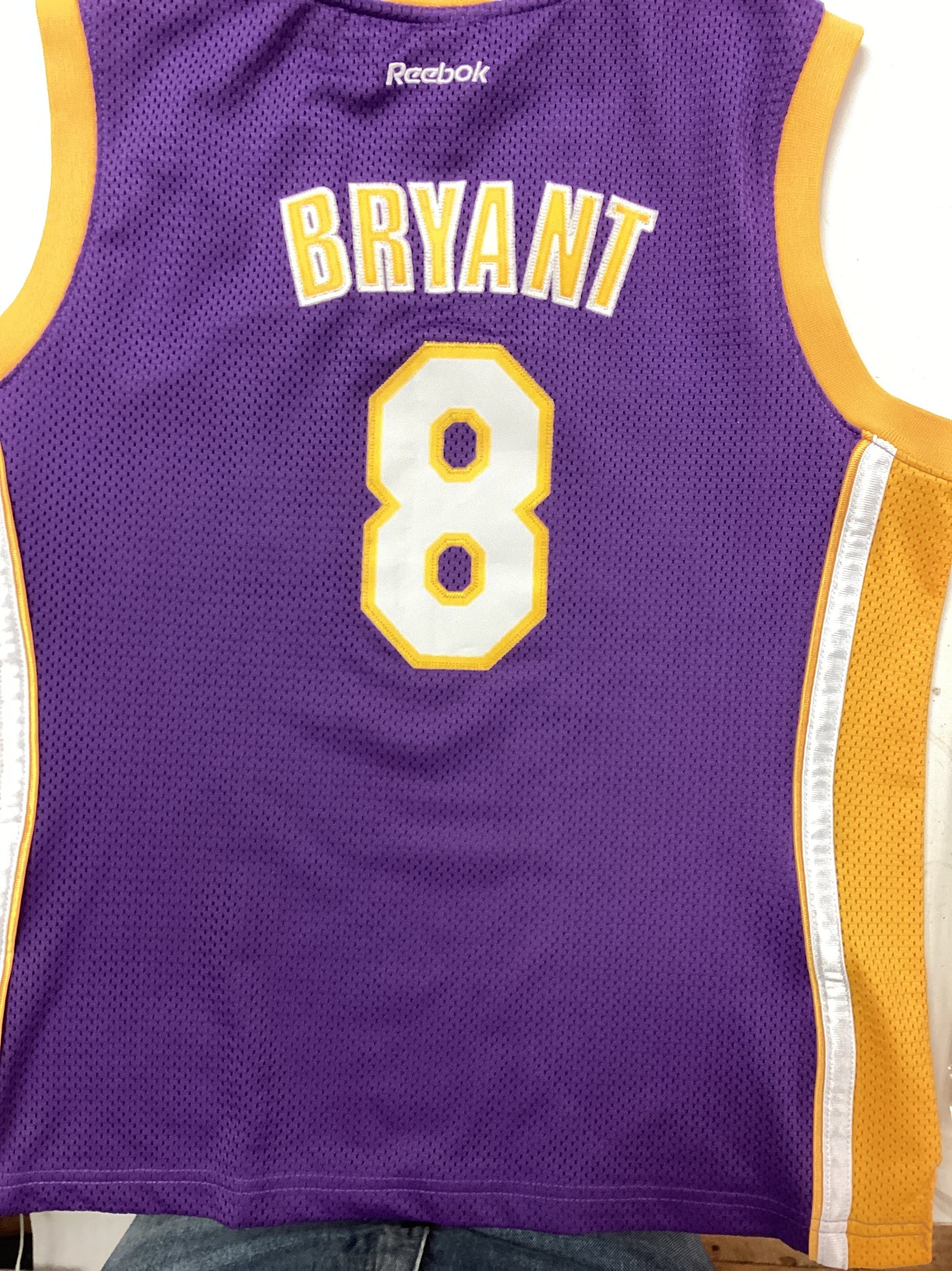 Reebok- Kobe Bryant 8 Lakers Jersey