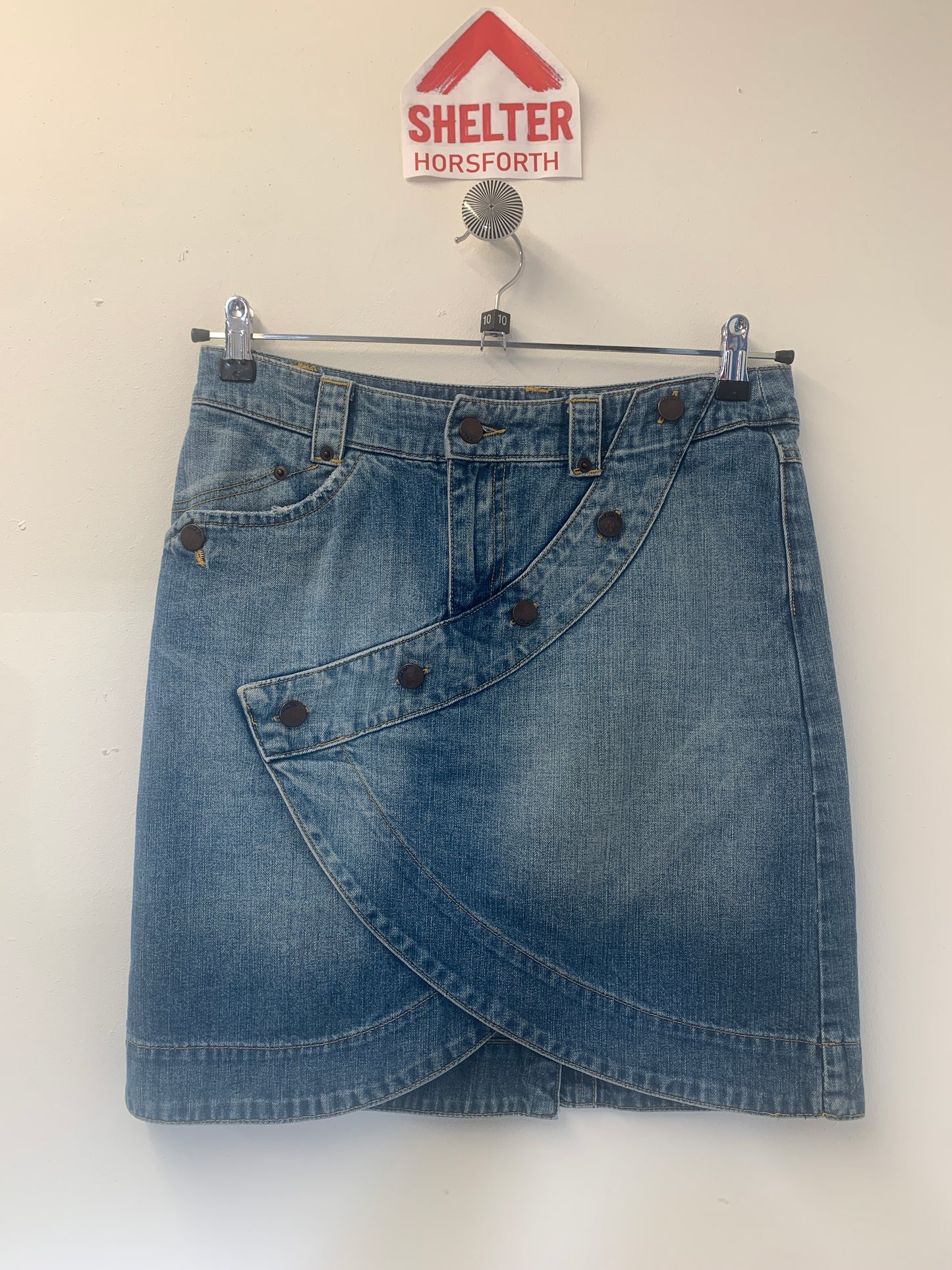 Y2K Cowboy Cowgirl Unique Denim Mini Skirt