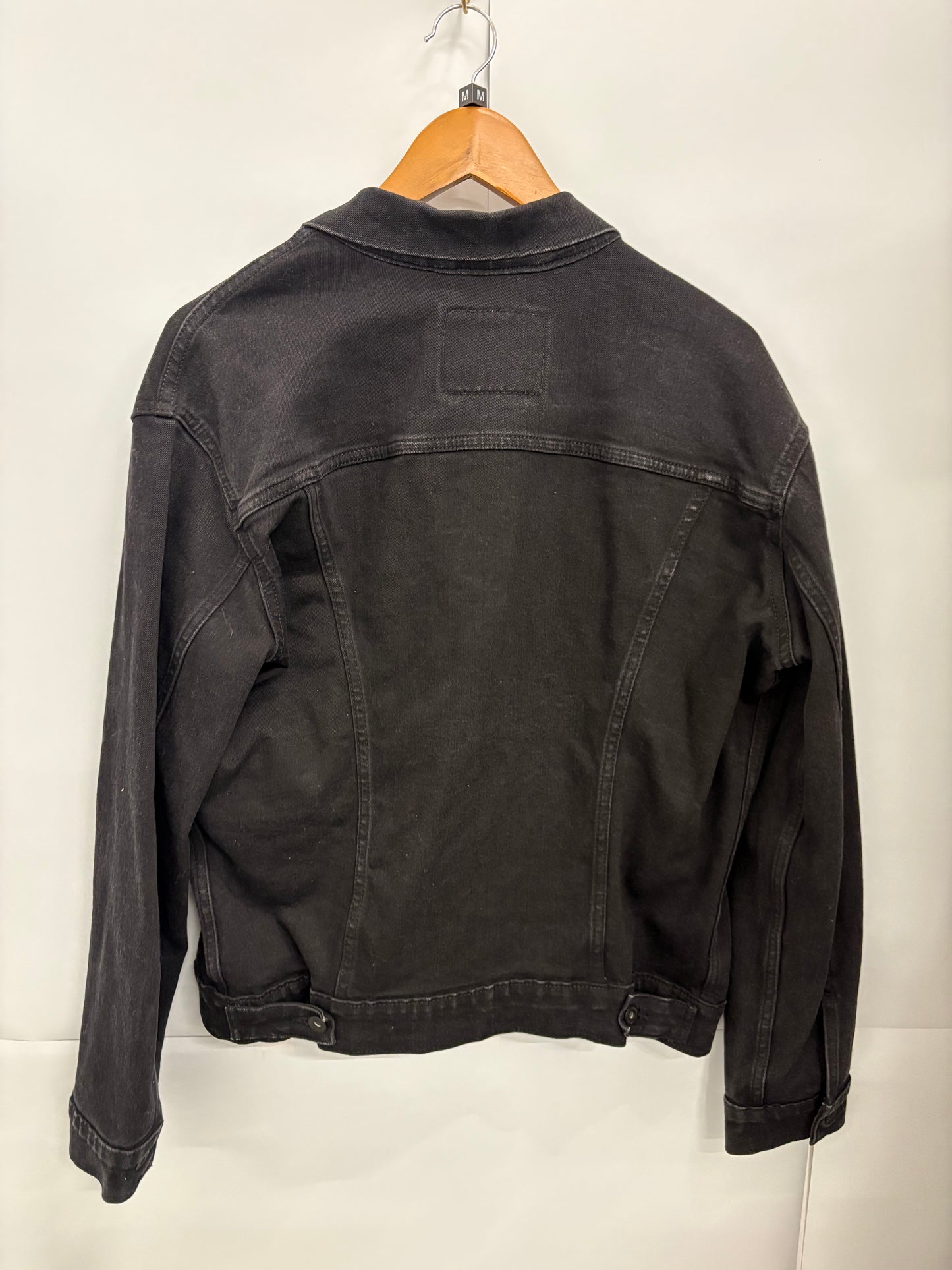 Levi’s Premium Men’s Black Denim Jacket Size M